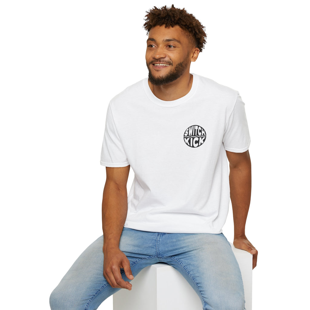 Stay Dangerous White Tiger - SwitchKick Combat Tee