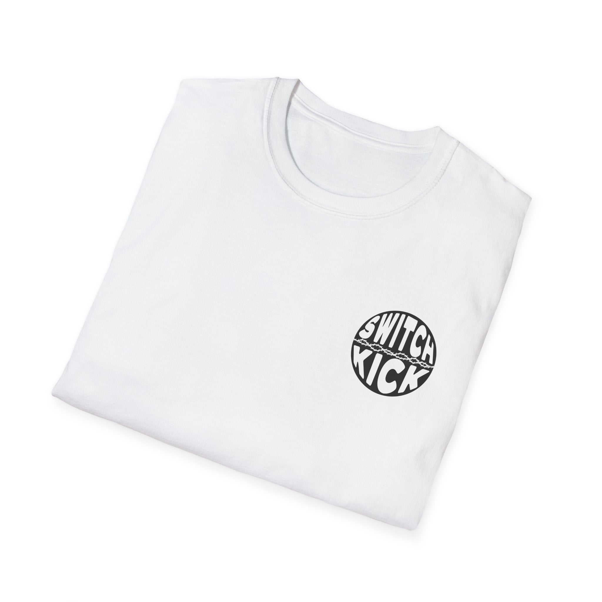 Stay Dangerous White Tiger - SwitchKick Combat Tee